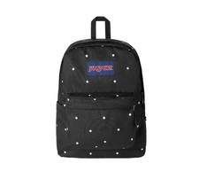 JanSport SuperBreak Backpack Polka Dot Black 20L