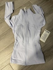 NWT LULULEMON SRNB Serene Blue Buttery Soft Nulu Define Jacket Size 2
