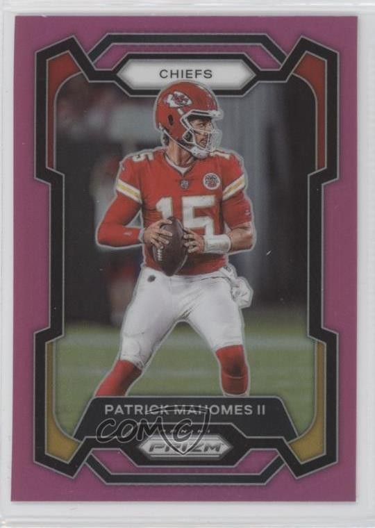 2023 Panini Prizm Pink Prizm Patrick Mahomes II #149 6er