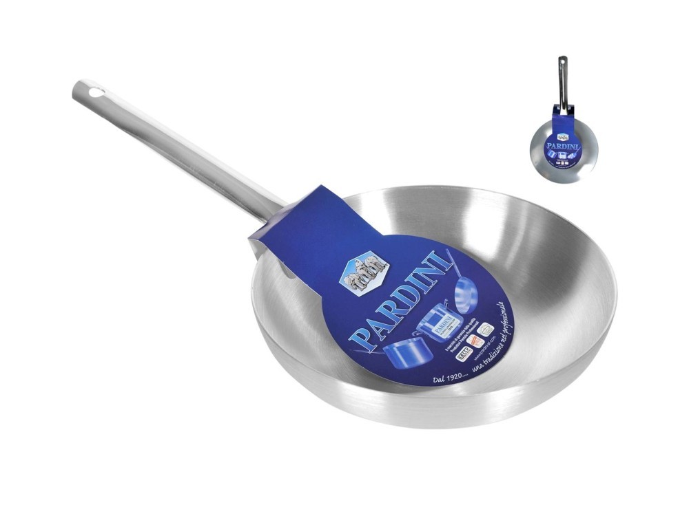 Pardini Aluminum Frying Pan Albergo 1 Handle 20 cm