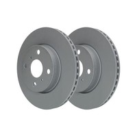 2X Bremsscheibe ATE 24.0120-0219.1 Passend FüR Toyota Aston Martin