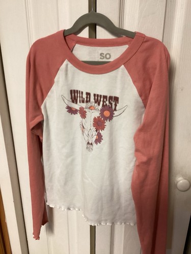 SO Girls Long Sleeved Shirts - Set Of 3 - Size 16 Plus - Picture 5 of 8