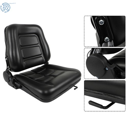 Universal Forklift Seat Fold Down Forklift Seatwith Adjustable Angle Back - Picture 6 of 10