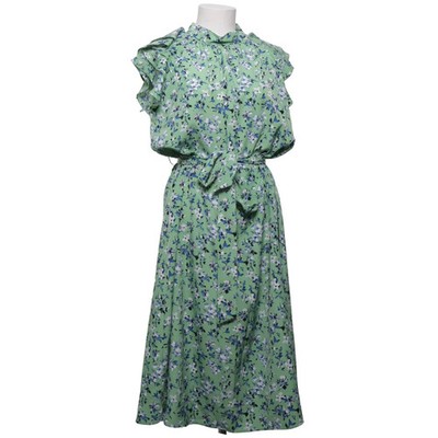 Ann Taylor Factory, Maxikleid, Größe: L, Grün/Blau/Weiß, Polyester, Blumen #I2c
