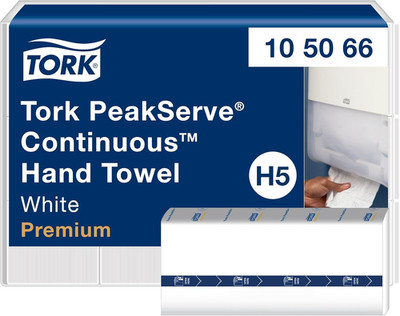 Premium Compressed White Paper Hand Towels H5 - 270 Sheets, 12 Packs