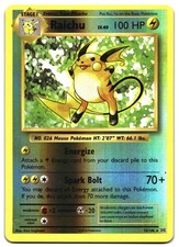 Raichu 36/108 Rare Evolutions Pokemon Reverse Holo on eBay