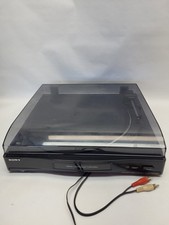 Sony PS-LX49P Stereo Turntable Vinyl Record Player 33, 45 RPM LP working VGC