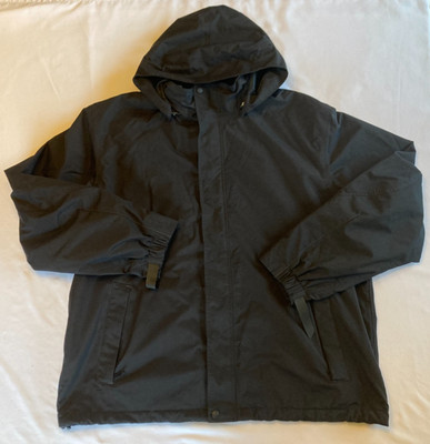 Eddie Bauer WPL 9647/CA 00665 Water Resist Nylon Lined Black