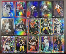 2025 TOPPS CHROME NFL LOT OF 32 HOFer's ROOKIES VETS INERTS & REFRACTORS RC NM