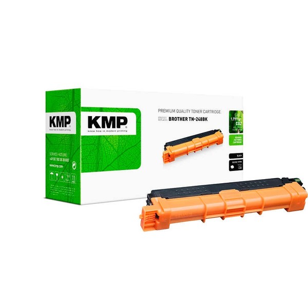 KMP Schwarz Toner Kompatibel Zu Brother TN-248BK-image