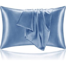 Satin Pillowcase Set of 2 Super Soft Cooling Standard Size 20x26 Envelope