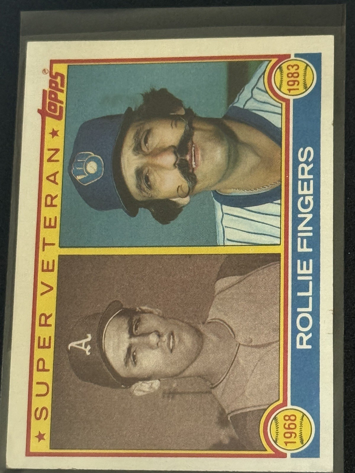 1983 Topps #36 Rollie Fingers Milwaukee Brewers