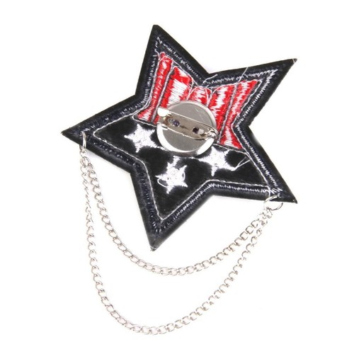Militärkette Armee Sterne Broschen Brosche Parteikostüm Männer \ 's Zubehör - Bild 6 von 6