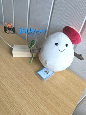 Jellycat Amuseables Mozzarella Cheese Genuine