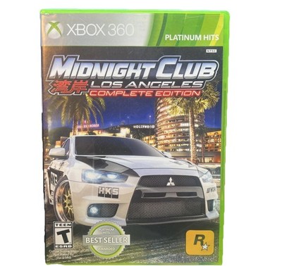 Midnight Club: Los Angeles Complete Edition (Xbox Microsoft) Platinum Hits