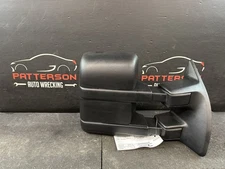 08-10 F250 PASSENGER RIGHT SIDE VIEW MIRROR BLACK TEXTURED DUAL ARM TELESCOPIC