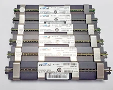 Crucial PC2-5300 1 GB 667 MHz DDR2 SDRAM Memory (CT12872AP667) MacPro RAM 6x1GB