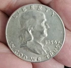 1954 50C Franklin Half Dollar