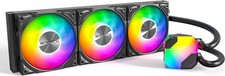NEW-MONTECH HyperFlow ARGB 360 - AIO CPU Liquid Cooler, Intel  AMD Compatible
