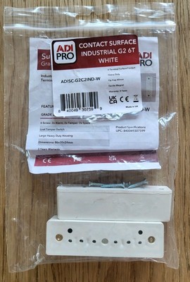 ADI PRO ADISC-G2C2IND-W 6-poliger Single Reed Industriekontakt, Grade 2 weiß