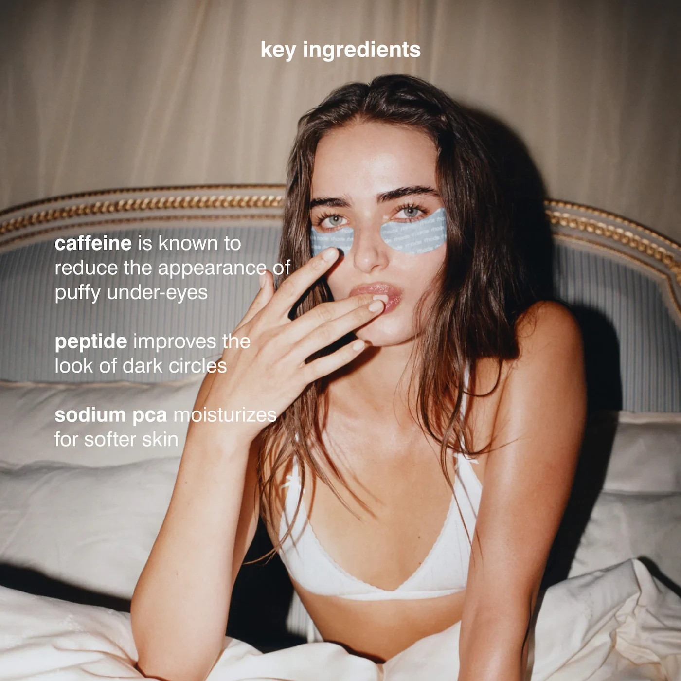 Rhode Peptide Eye Prep Depuffing Eye Patches 6 pairs / pack