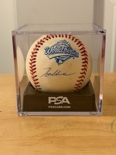 Tom Glavine PSA Authenticated Signed/Autographed 1995 Braves World Series Ball 