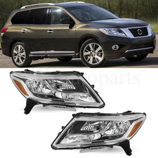 Headlights For 2013 2014 2015 2016 Nissan Pathfinder Headlamps Halogen Pair