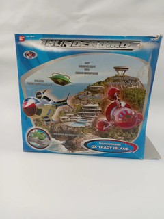 Thunderbirds DX Tracy Island Playset Bandai with Vehicles Pre Owned