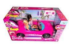 Barbie Hot Wheels Convertible Car Remote Control RC - Box Damage but NEW