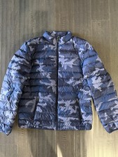 Polo Ralph Lauren Down jacket Boys CAMO PUFFER- BLUE- SIZE XL 18-20