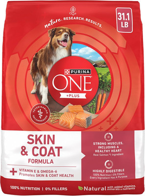 Natural, Sensitive Stomach Dry Dog Food, +Plus Skin & Coat Formula - 31.1 Lb. Ba