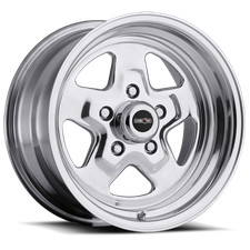 1 New 15x10 Vision 521h Nitro Polished 5x114.3 5x4.5 Et25 Wheel Rim