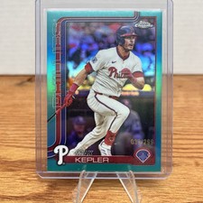 2025 Topps Chrome Update Series - Max Kepler #USC91 Teal Refractor /299