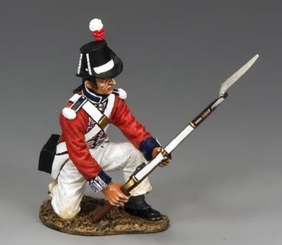 King & Country NA002 British kneeling to repel - Soldat anglais empire - Retired