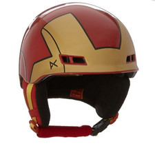 Anon Burner Marvel Avengers IRON MAN Ski Snowboarding Helmet, Youth L/XL