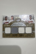 2009 Upper Deck Ballpark Collection - Teammate Timelines Quad Swatch Adam Jones,