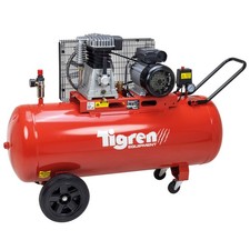 TIGREN 150ltr 3hp Belt-Driven Compressor - 04391