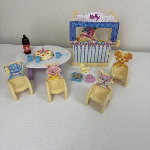 Vtg Kelly Barbie Little Sister Surprise Birthday Party Play Set 1999 Incomplete