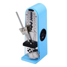Mini Mechanical Metronome Professional for Piano Guitar,Sky Blue
