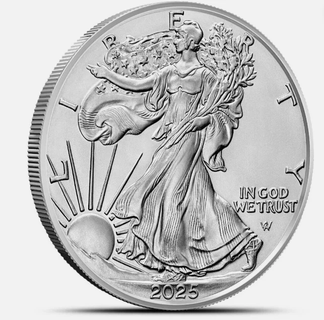 Lot of 5 U.S .999 2025 -1- 0 Z American Eagle C.0.i.n - Image 4 of 4