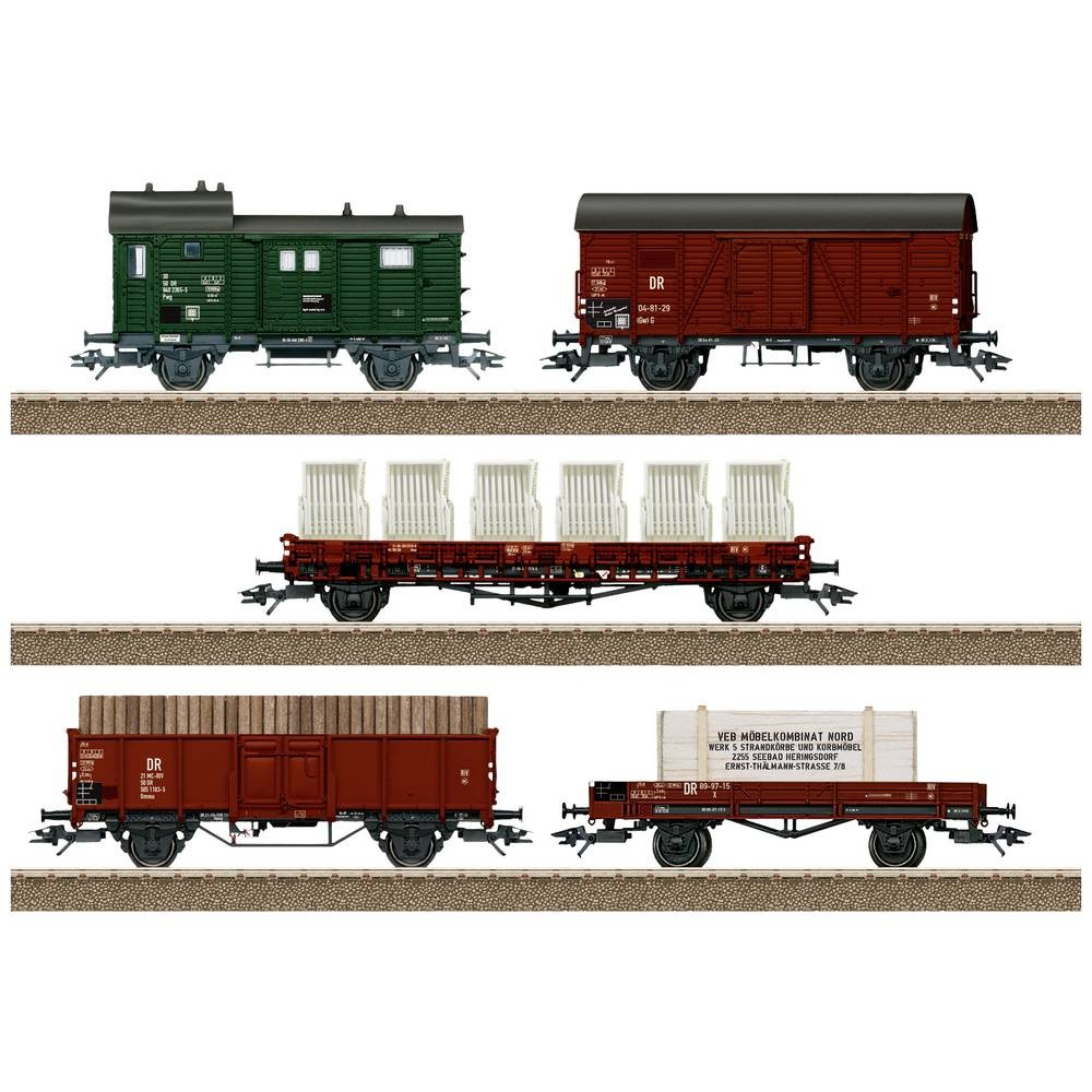 Wagon de marchandises TRIX H0 24075 pour modélisme ferroviaire à l'échelle 1:87