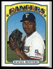 2021 Topps Heritage #82 Rafael Montero Texas Rangers