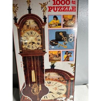 Jumbo 1000 Piece Clock Puzzle Quartz Mechanism Metal Hands by Housemann en Hötte