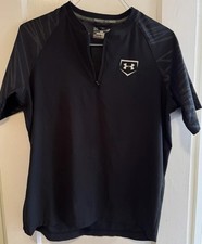 Under Armour Youth XL Baseball  Pullover Quarter Zip Black