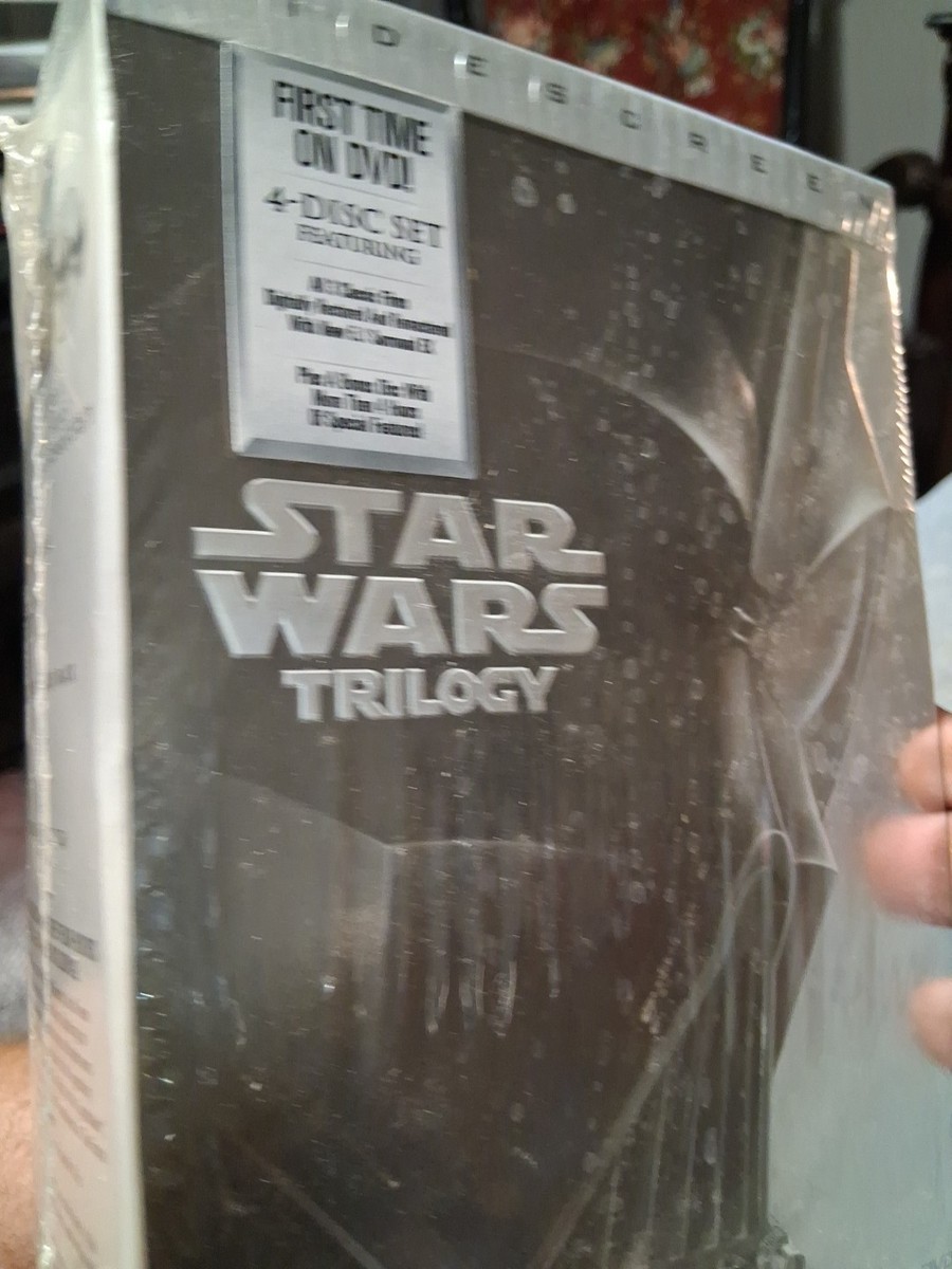 Star Wars Trilogy (DVD, 2004, 4-Disc Set, Widescreen Edition) for