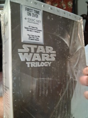 Star Wars Trilogy (DVD, 2004, 4-Disc Set, Widescreen Edition) for