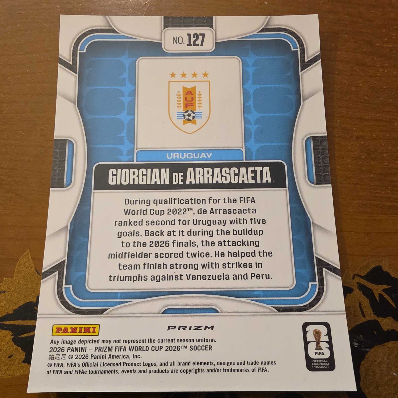 2026 Panini Prizm FIFA World Cup  view 4
