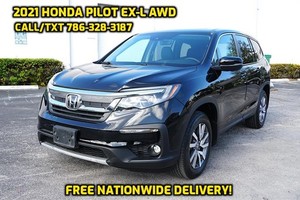 2021 Honda Pilot EX-L AWD  🔥 FREE DELIVERY! 🔥  Call 786-328-3187