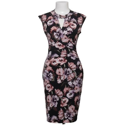 Cache Cache, Kleid, Größe: S, Schwarz/Mehrfarbig, Elasthan/Polyester #qOA