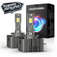 For Chevy Traverse 2019 2020 2021 D3S LED Headlight Bulb Kit High  Low Beam